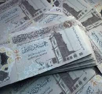 ليبيا تبدا ارسال شحنات السيولة النقدية للمصارف بقيمة 3 مليار دينار
